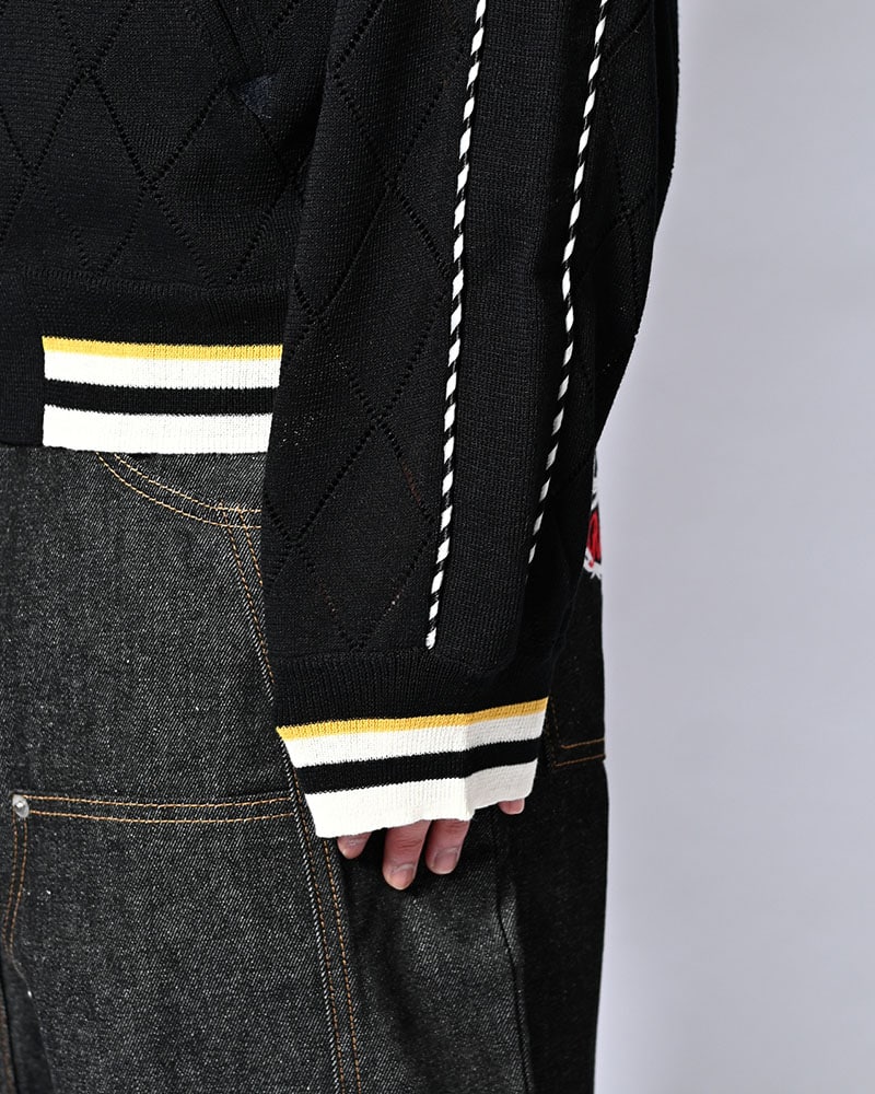 HIGH-GATE  KNIT SUKAJAN -BLACK- BLACK 1