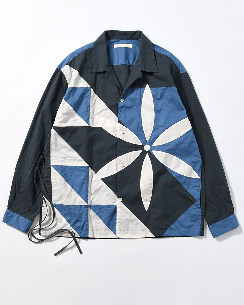 ANEI  IMI SHIRT JKT MOM -BLUE BASE- BLUE BASE 2