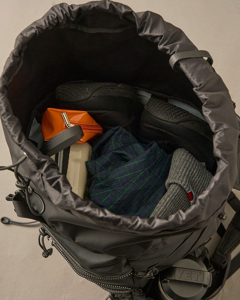 BROSKI AND SUPPLY  The Walker -BLACK- BLACK ONE SIZE