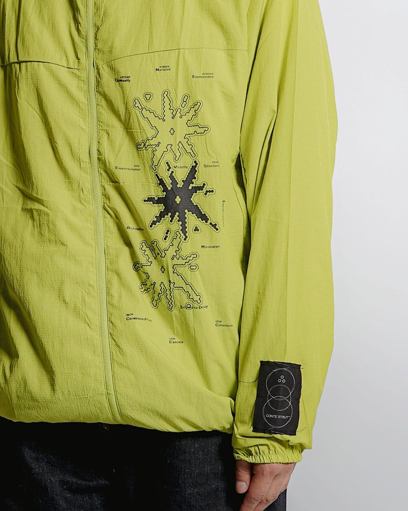 CONTE STRUT  UV CUT SHELL JACKET -GREEN- GREEN M