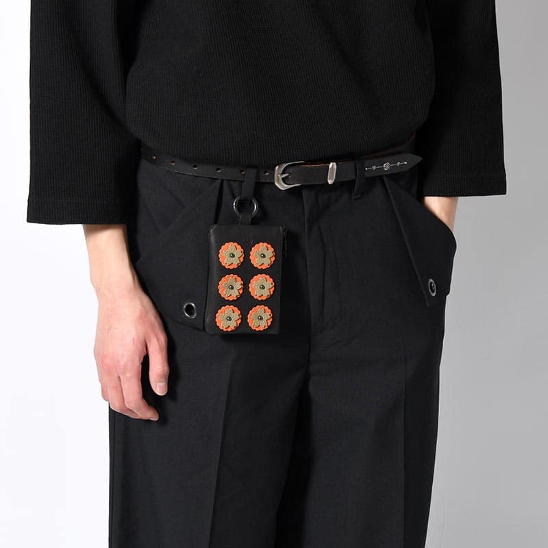 yorozu  菊桜 M-POUCH BLACK ONE SIZE