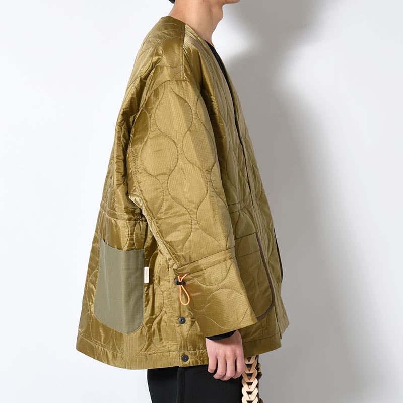 masterkey×NODZOKU×印  Traditional Liner Jacket OLIVE ONE SIZE