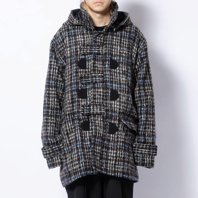 KOOI  2WAY DUFFLE COAT CHECK 1