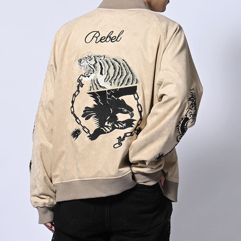 HIGH-GATE  CHANGE SUKA JACKET BEIGE 1