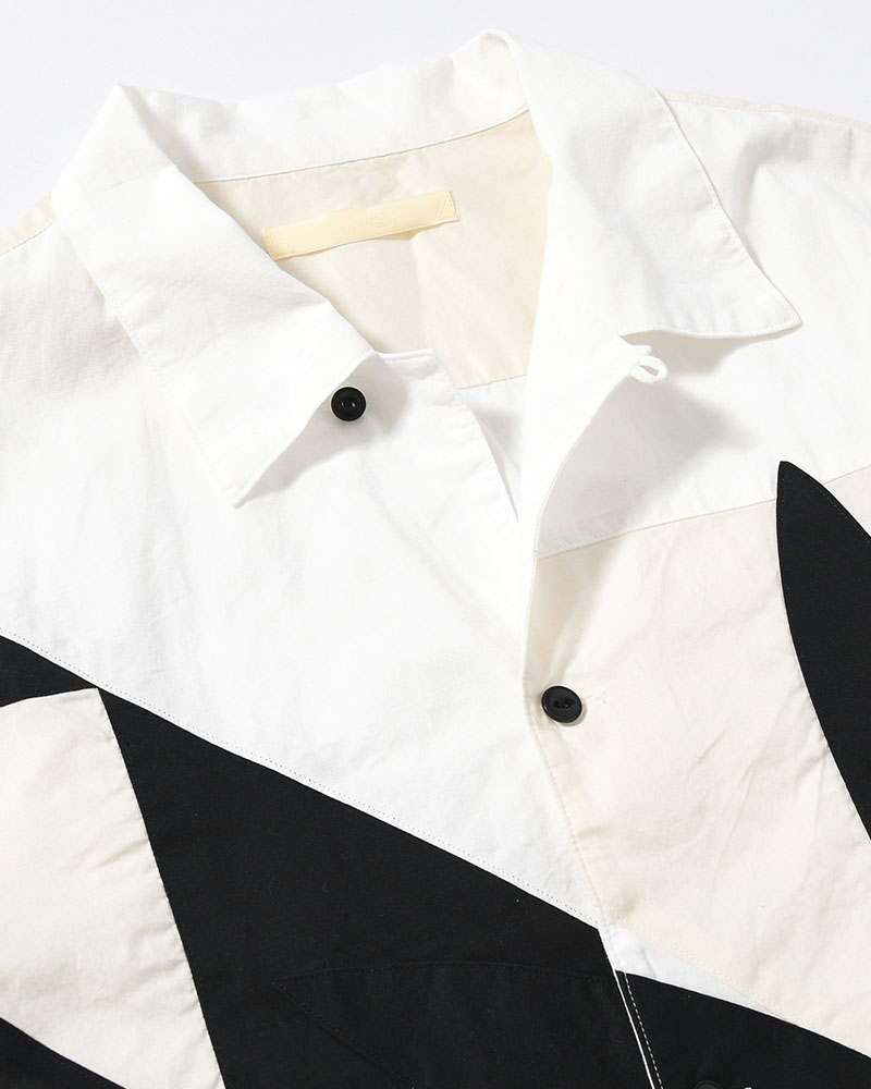 ANEI  IMI SHIRT JKT MOM -WHITE BASE- WHITE BASE 2