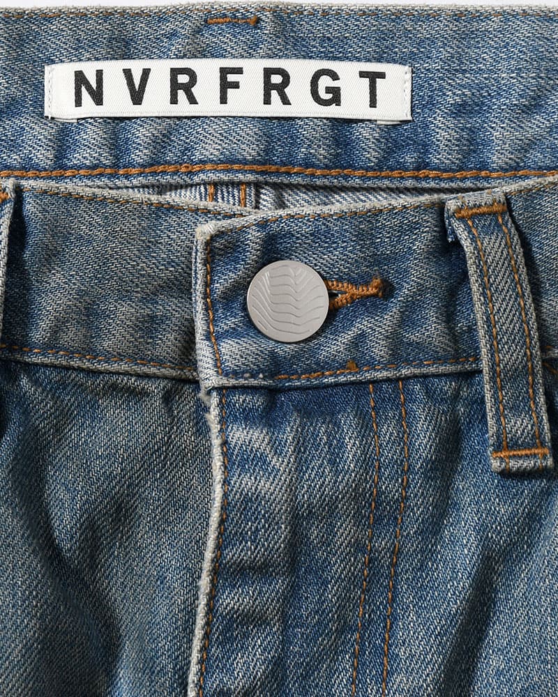 NVRFRGT  3D TWISTED JEANS 3.0 -DIRTY FADED INDIGO- DIRTY FADED INDIGO 1