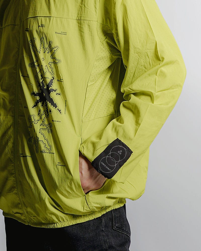 CONTE STRUT  UV CUT SHELL JACKET -GREEN- GREEN M