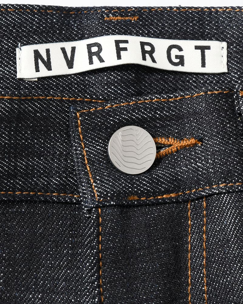 NVRFRGT  3D TWISTED WIDE LEG JEANS -RAW INDIGO- RAW INDIGO 1