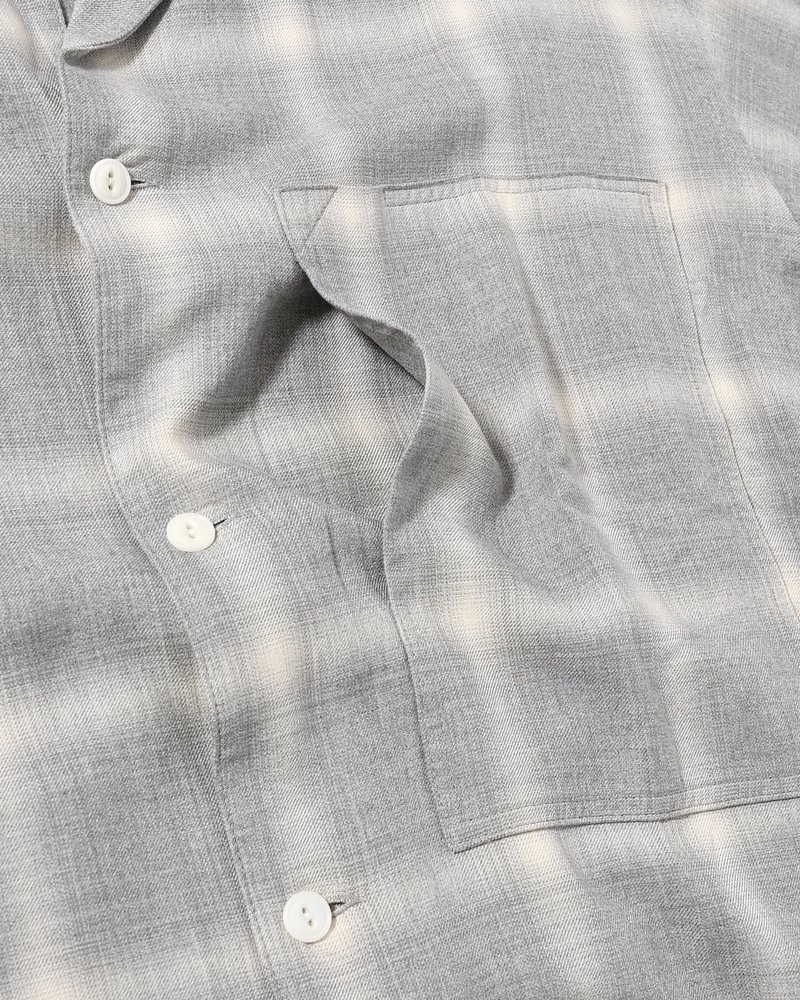 ANEI  IMI SHIRT PLAID -H.GREY PLAID- H.GREY PLAID 2