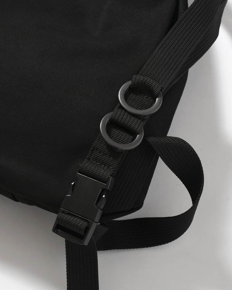 yorozu  BACKPACK "NINJA-TEX" HIGH DENSITY MICROFIBER -BLACK- BLACK ONE SIZE
