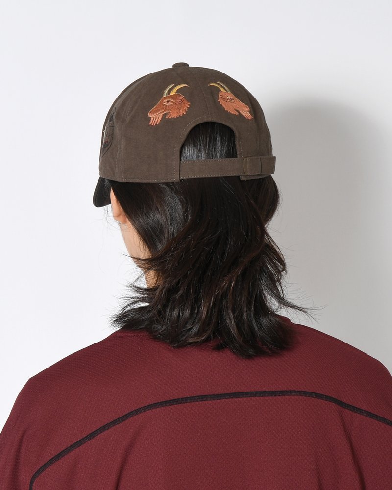 SOMEWHERE OUTSIDE HIKING COMPANY  SOHC EMBROIDERY CAP -D/BROWN- D/BROWN ONE SIZE