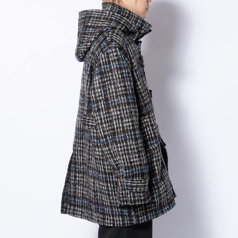 KOOI  2WAY DUFFLE COAT CHECK 1
