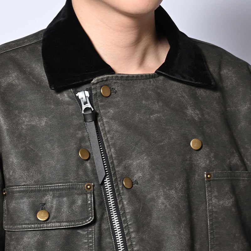 KOOI  FADE WORK JACKET BLACK 1