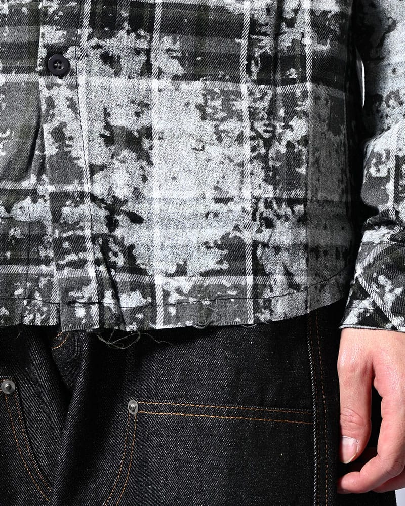 HIGH-GATE  DECADENT CHECK SHIRT BLACK 1