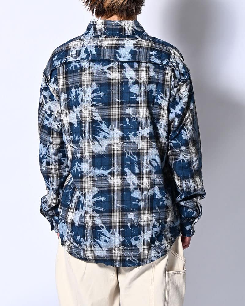 HIGH-GATE  DECADENT CHECK SHIRT BLUE 1