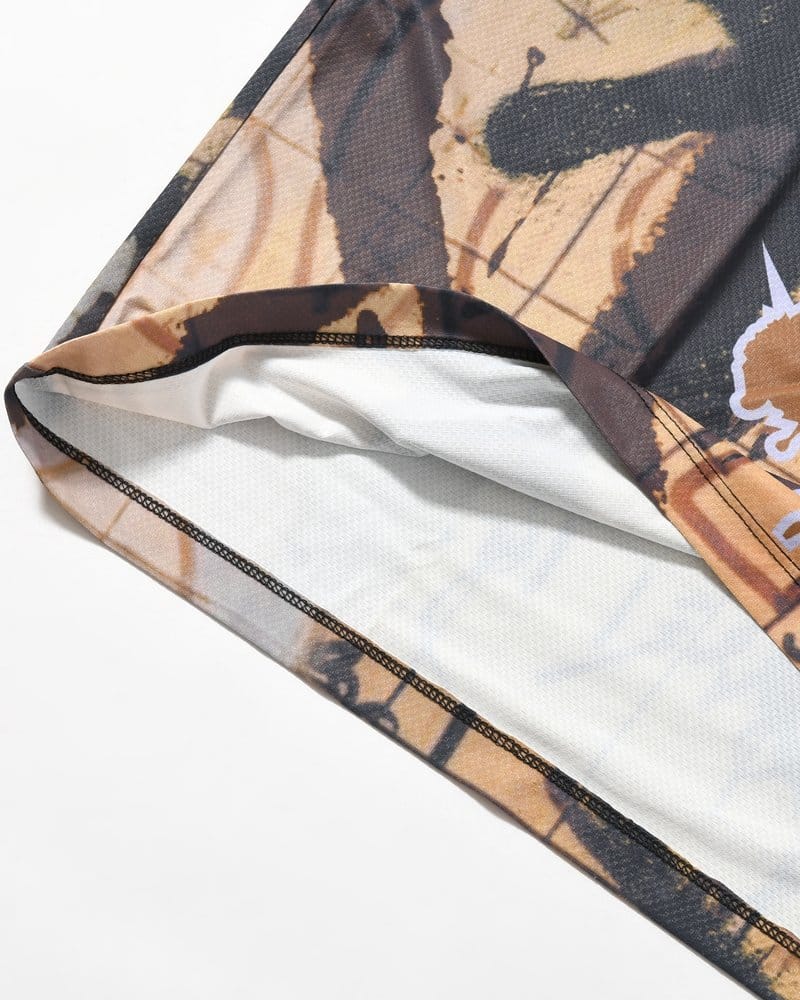 Perks And Mini  PATINA LS MESH TOP -MULTI- MULTI M