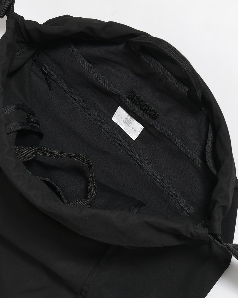 yorozu  BACKPACK-XL "NINJA-TEX" HIGH DENSITY MICROFIBER -BLACK- BLACK ONE SIZE