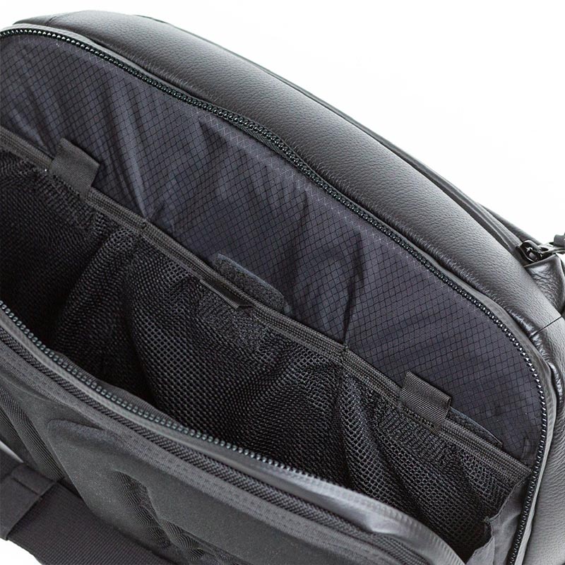 BROSKI AND SUPPLY  ADJUST-SLING MULTI BAG BLACK ONE SIZE