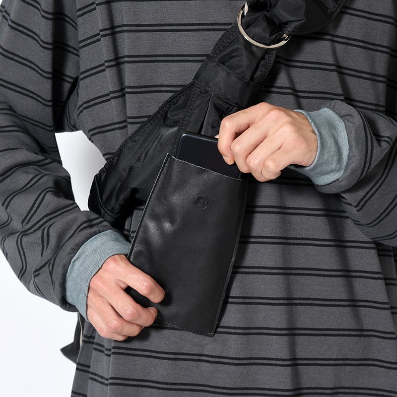 yorozu  JNBF SASH SHOULDER FF BLACK ONE SIZE