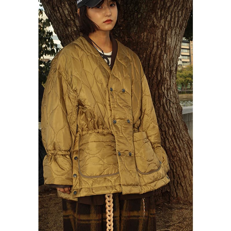 masterkey×NODZOKU×印  Traditional Liner Jacket OLIVE ONE SIZE