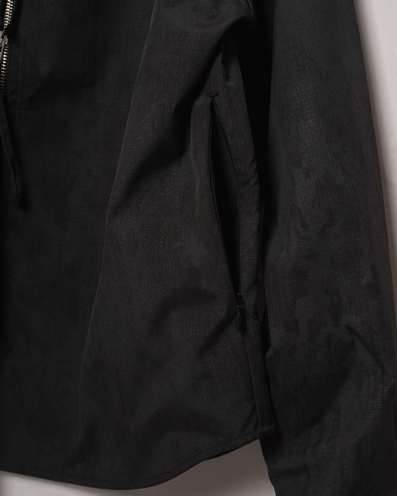 CONTE STRUT  ZIP-UP HOODED SHIRTS (SHELL) BLACK M