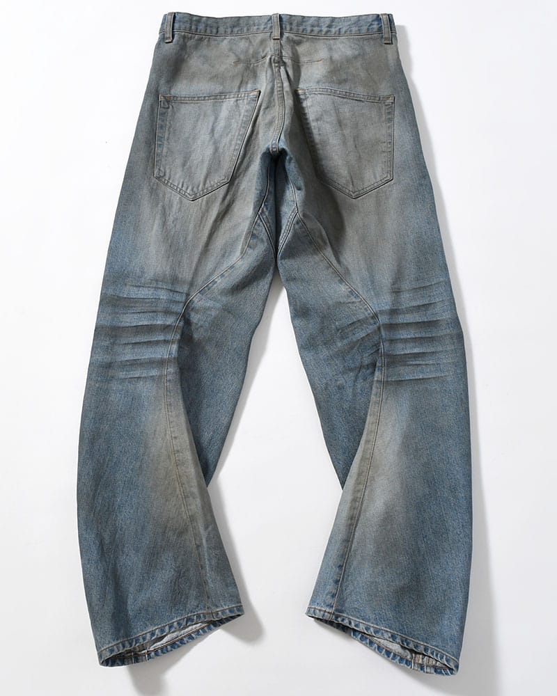 NVRFRGT  3D TWISTED JEANS 3.0 -DIRTY FADED INDIGO- DIRTY FADED INDIGO 1