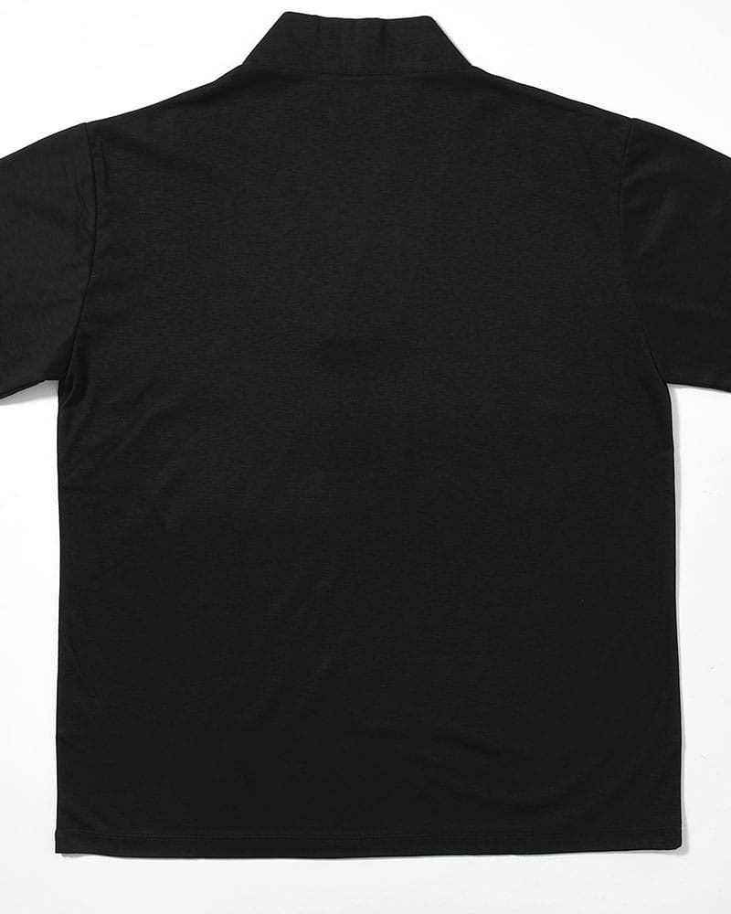 印  和 NECK S/S TEE -BLACK- BLACK M