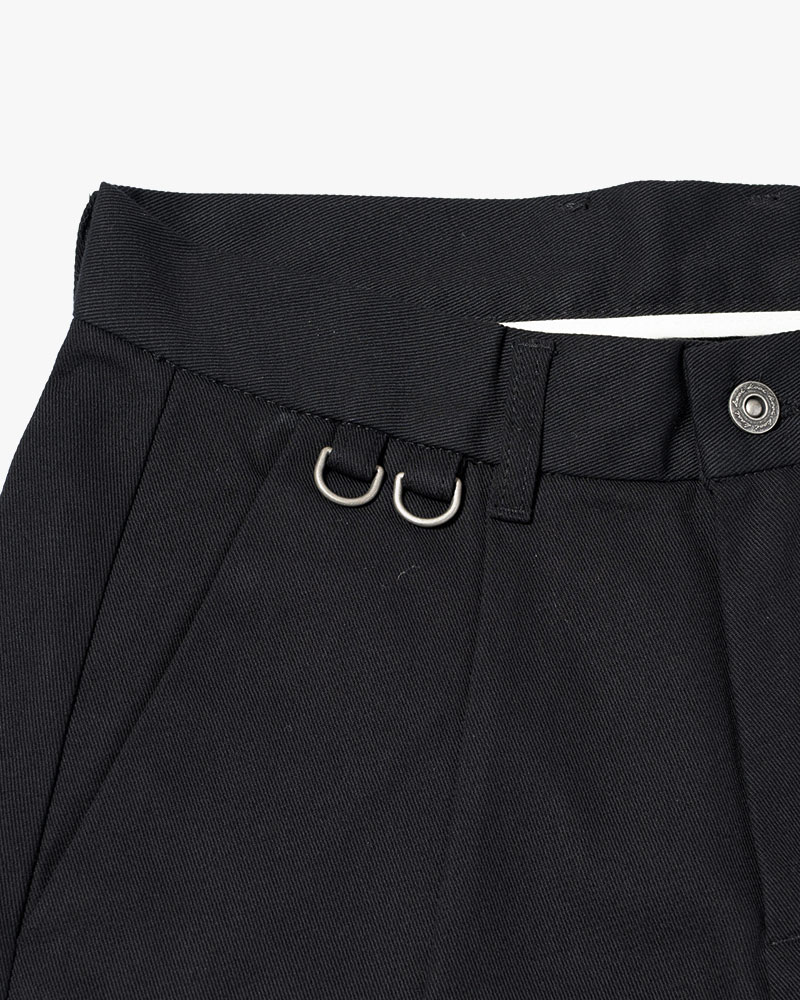 KOOI  HOLDER CURVE PANTS -BLACK- BLACK 1