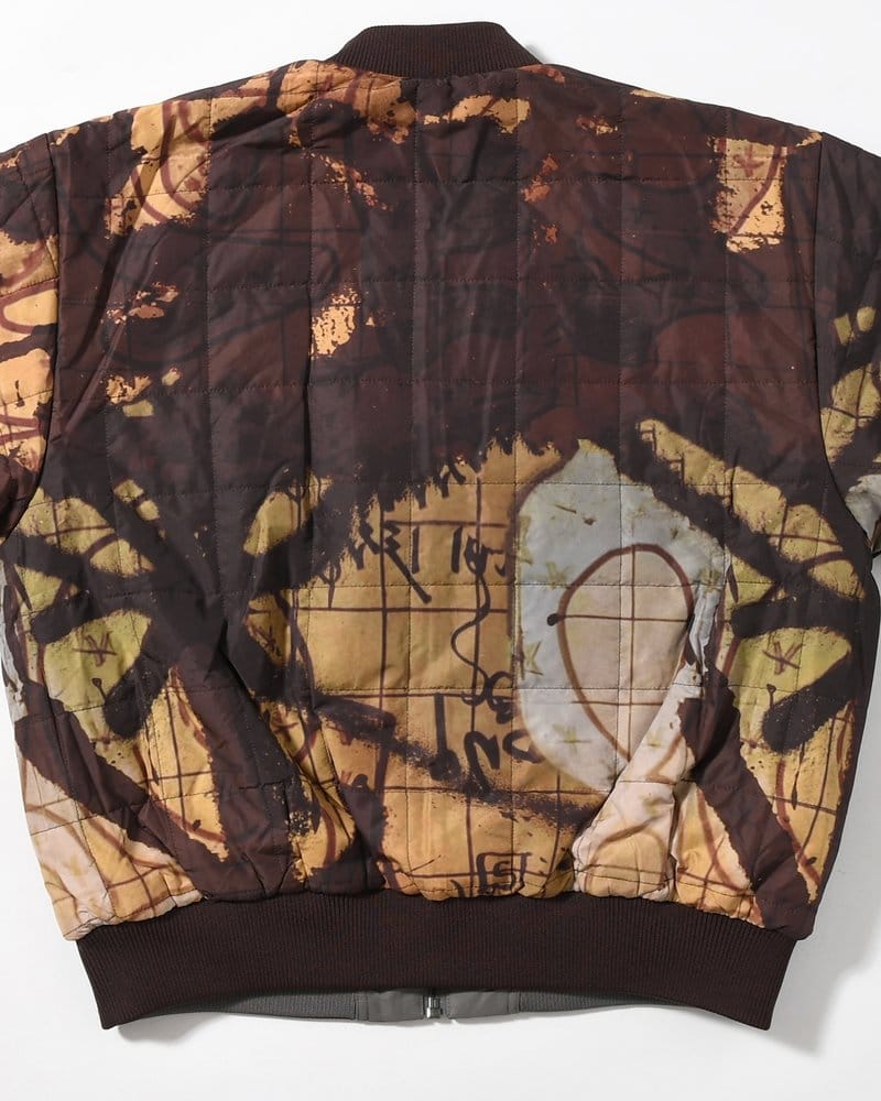 Perks And Mini  ADORNED REVERSIBLE BOMBER JACKET -DRABS- DRABS M