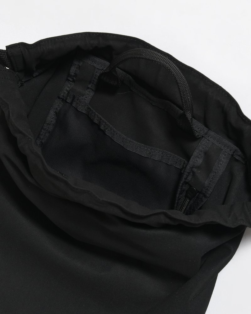 yorozu  BACKPACK "NINJA-TEX" HIGH DENSITY MICROFIBER -BLACK- BLACK ONE SIZE