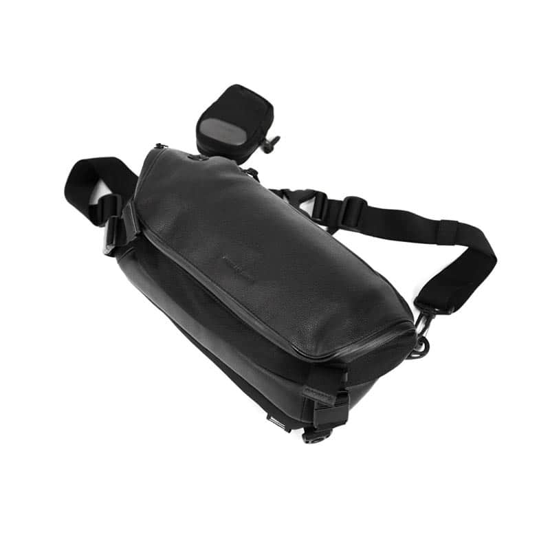 BROSKI AND SUPPLY  ADJUST-SLING MULTI BAG BLACK ONE SIZE