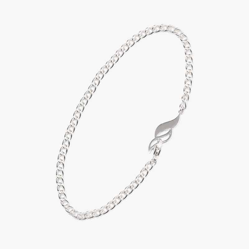 SHRINE  S CHAIN BRACELET 19.5cm -SILVER- SILVER ONE SIZE