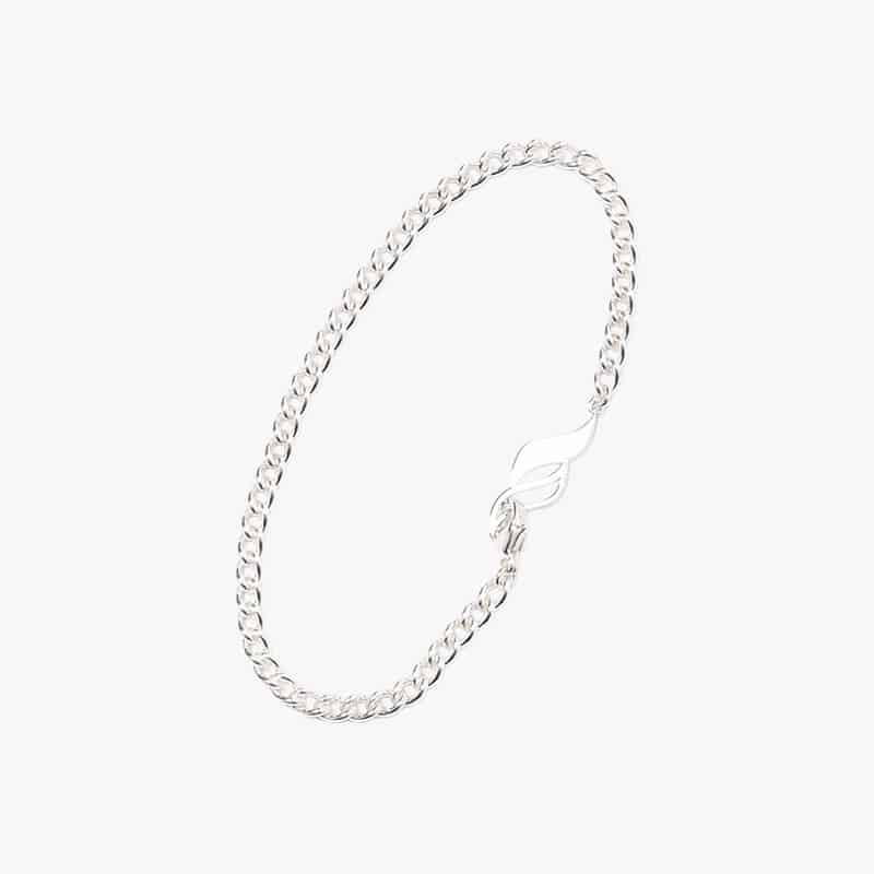 SHRINE  S CHAIN BRACELET 17.5cm -SILVER- SILVER ONE SIZE