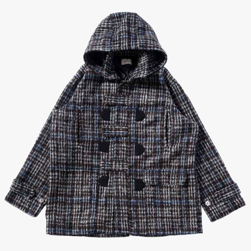 KOOI  2WAY DUFFLE COAT CHECK 1