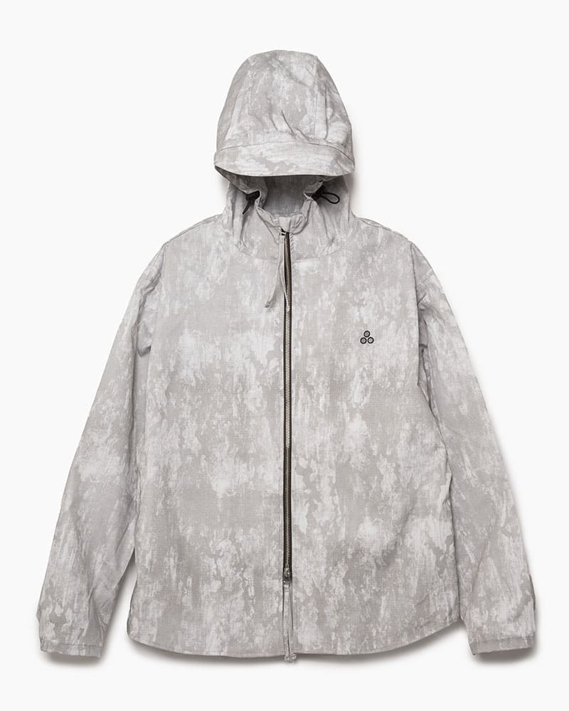 CONTE STRUT  ZIP-UP HOODED SHIRTS (SHELL) WHITE M