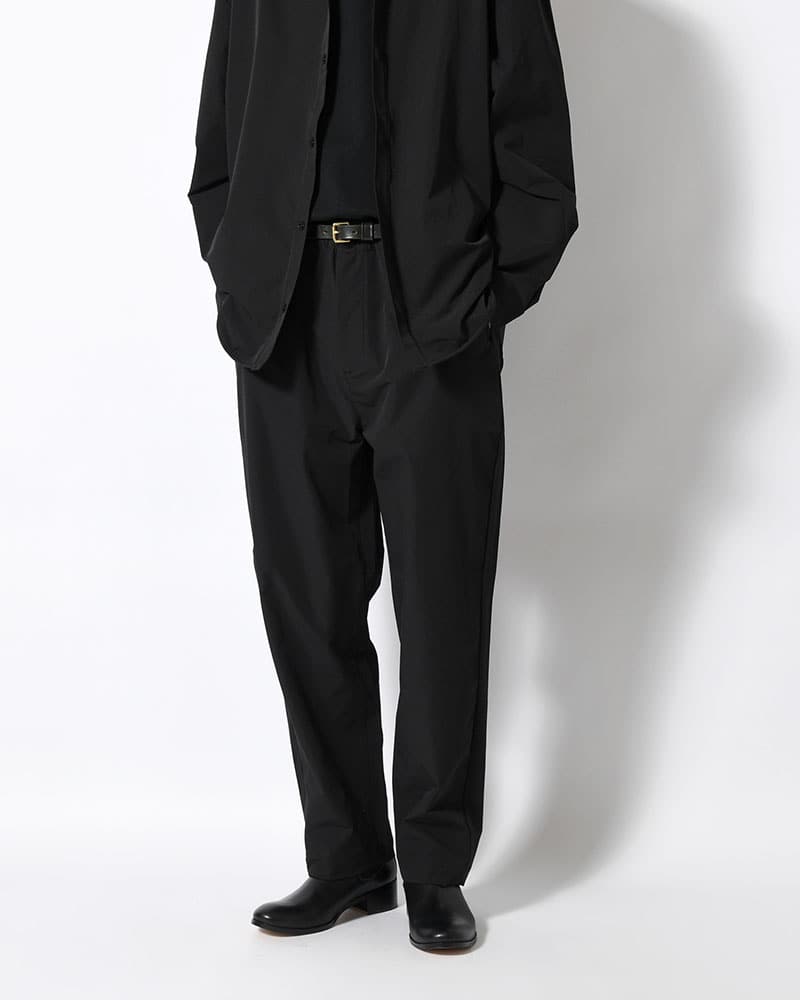 印  EASY TAPERED PANTS -BLACK- BLACK M
