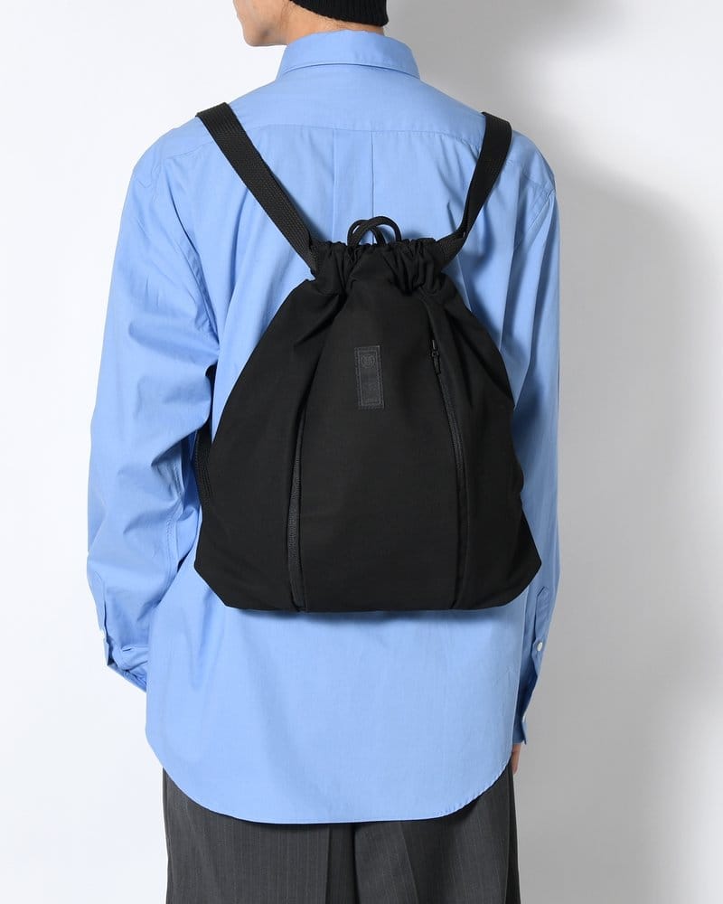 yorozu  BACKPACK "NINJA-TEX" HIGH DENSITY MICROFIBER -BLACK- BLACK ONE SIZE