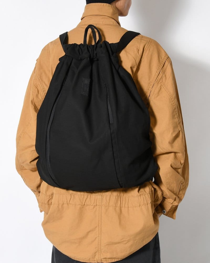 yorozu  BACKPACK-XL "NINJA-TEX" HIGH DENSITY MICROFIBER -BLACK- BLACK ONE SIZE