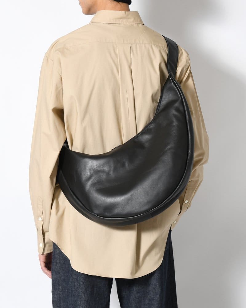 yorozu  MIKAZUKI SHOULDER LARGE "WATERPROOF" -BLACK- BLACK ONE SIZE