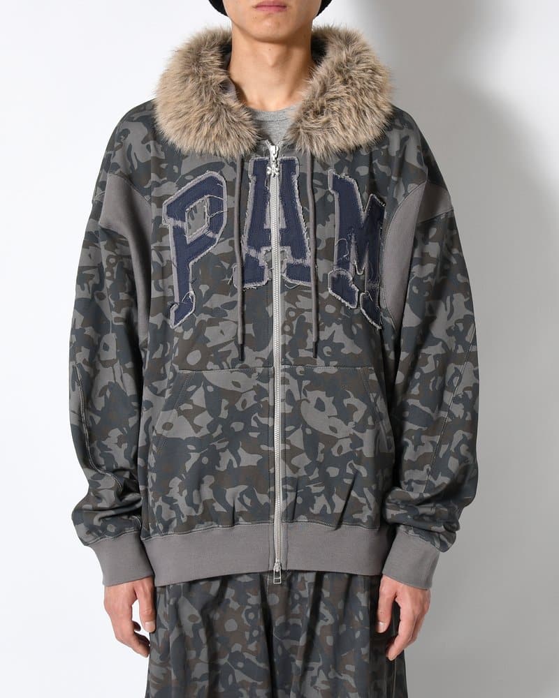 Perks And Mini  ABC FUR TRIM HOODED ZIP THRU SWEAT -ABC- ABC M