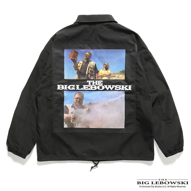Pretense×THE BIG LEBOWSKI  R.I.P. Coach Jacket -BLACK-