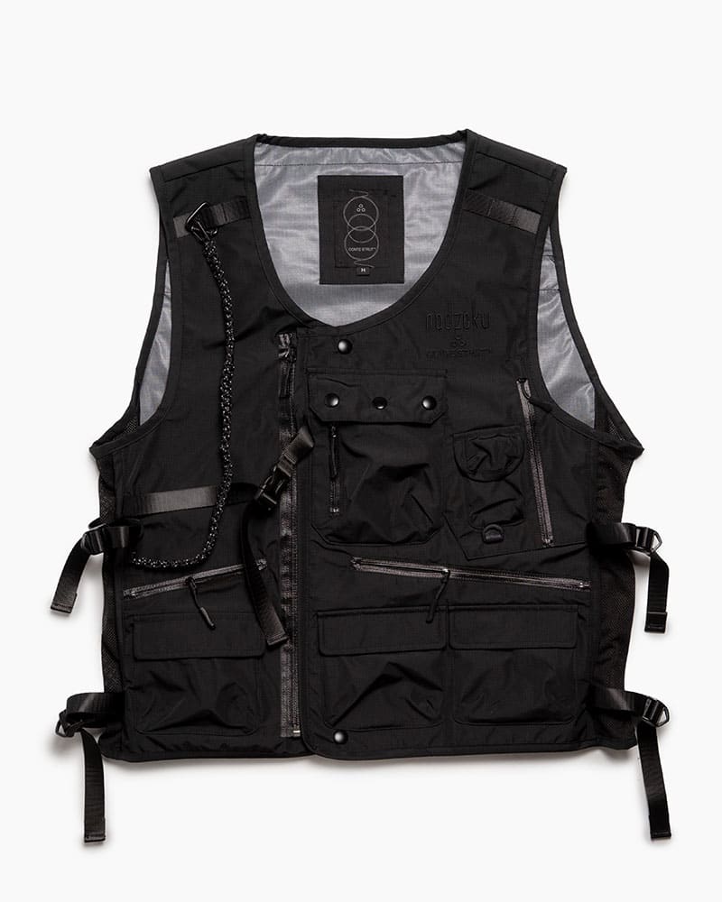 NODZOKU×CONTE STRUT  TACTICAL VEST -BLACK-