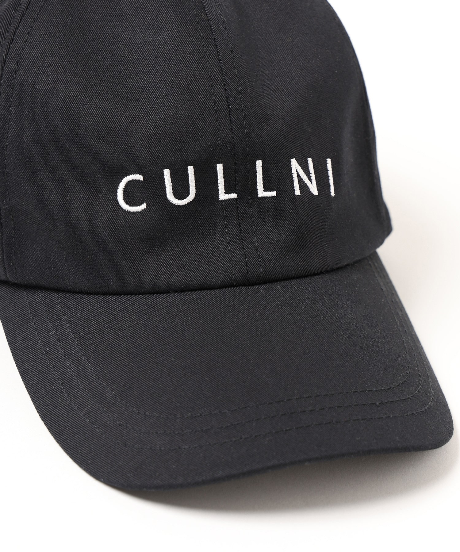 CULLNI(クルニ) / Logo Embroidery Cap(F BLACK)｜ ザ・ギャラリー