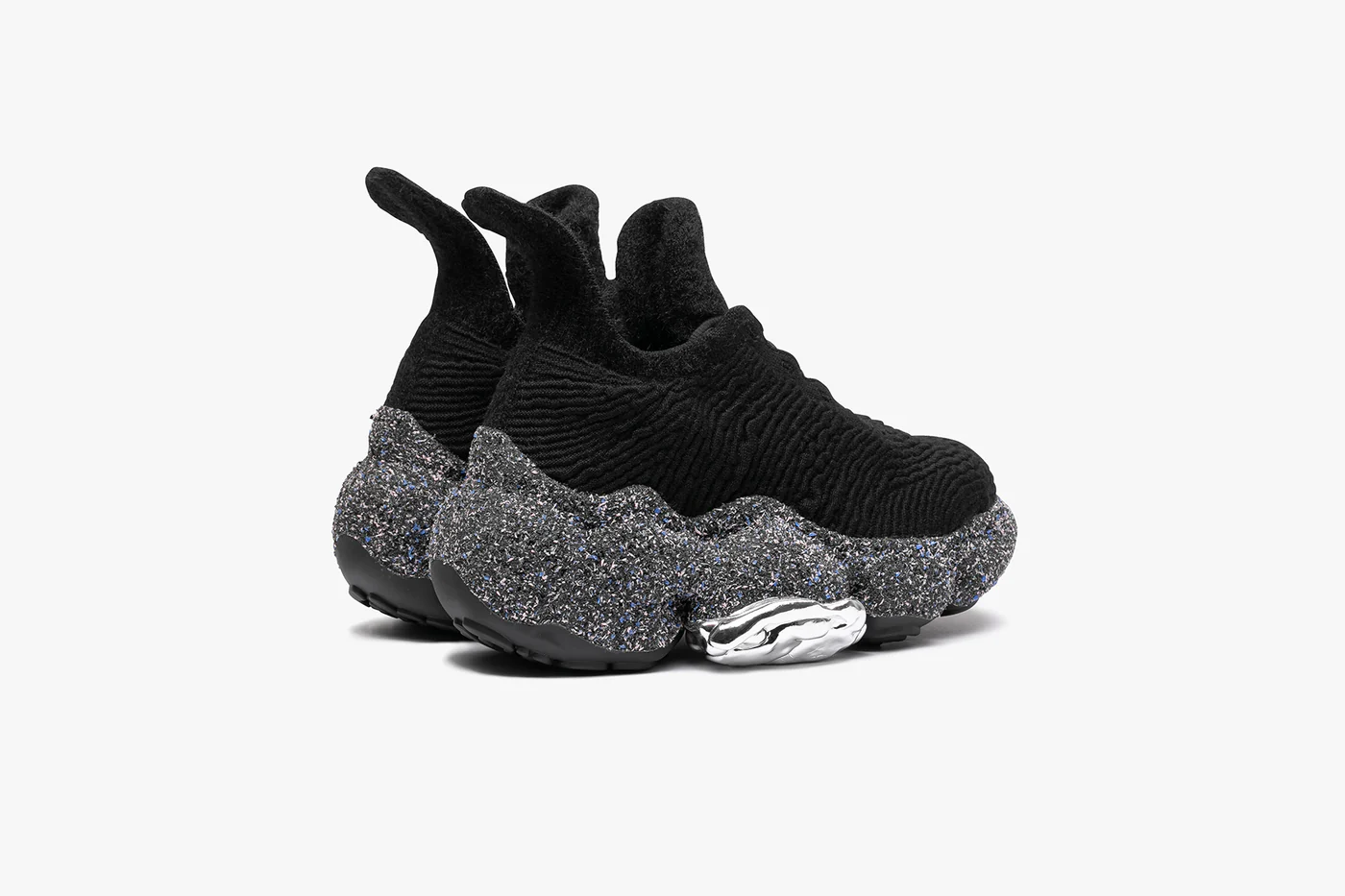 grounds グラウンズ MOOPIE BREED ブラック grounds (グラウンズ) / MOOPIE BREED SPRINKLE BLACK/ 37(37