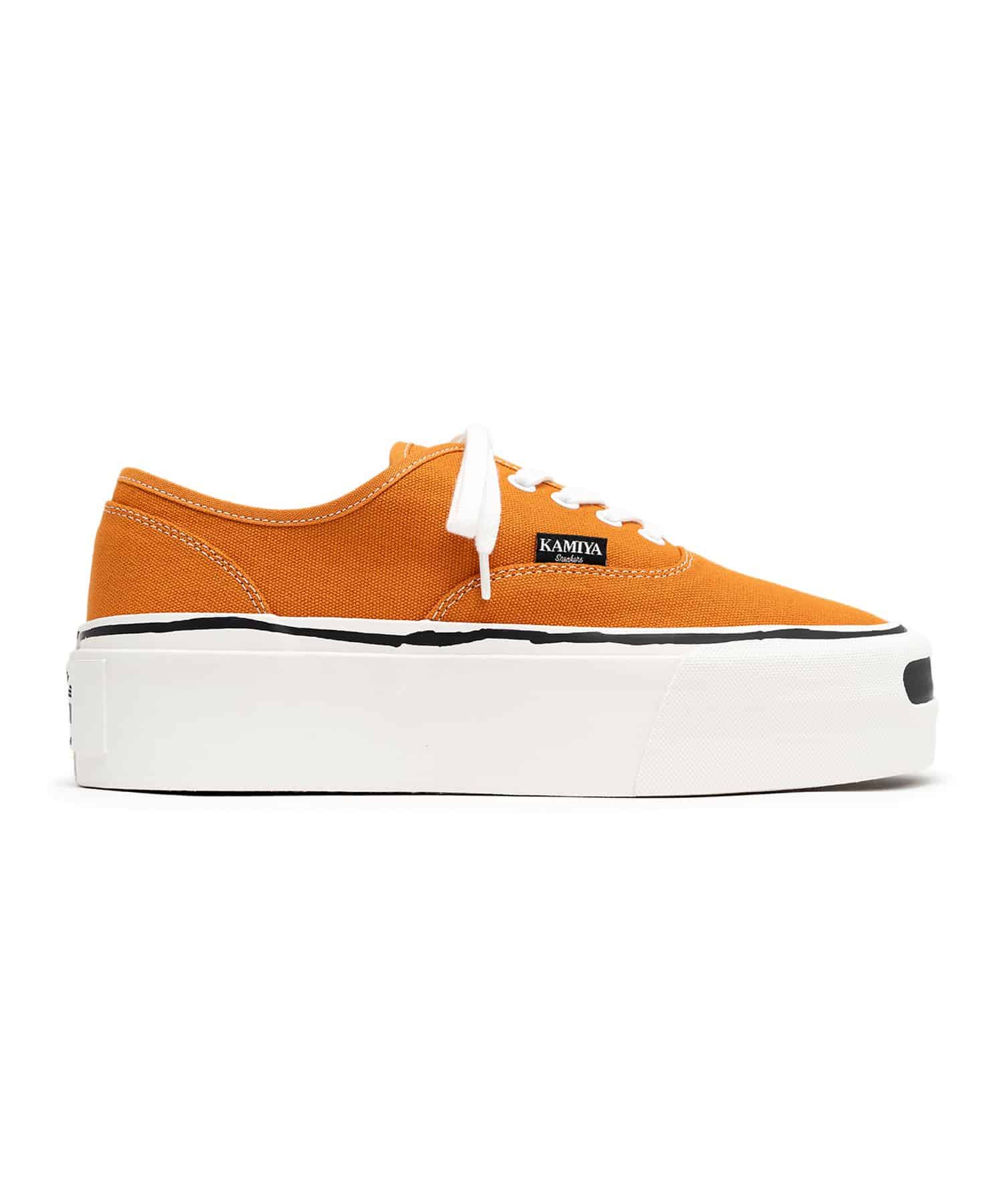 KAMIYA (カミヤ) / "Herc" Platform Sneaker / G15FW701 / ORANGE / 43 ORANGE 43 (27.5CM)