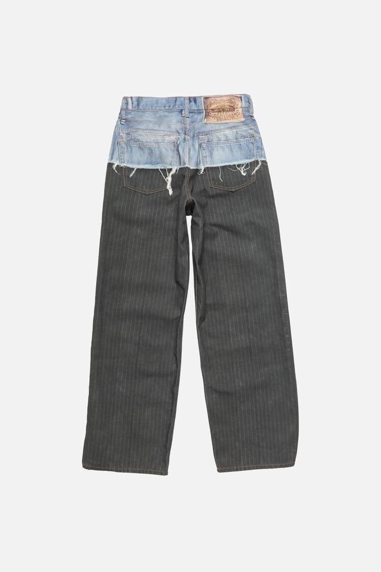 ACNE STUDIOS (アクネストゥディオス) / Trompe l'oeil Jeans  / FN-UX-TROU000056 / MULTI  / PETIT M MULTI PETIT M