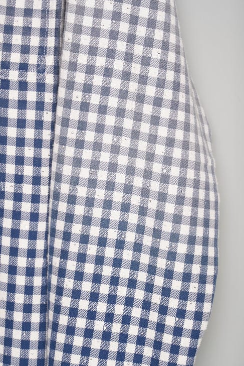 MASU (エムエーエスユー) / FADED SPARKLING PLAID SHIRT / M26U6SL001 / BLUE BLUE 46