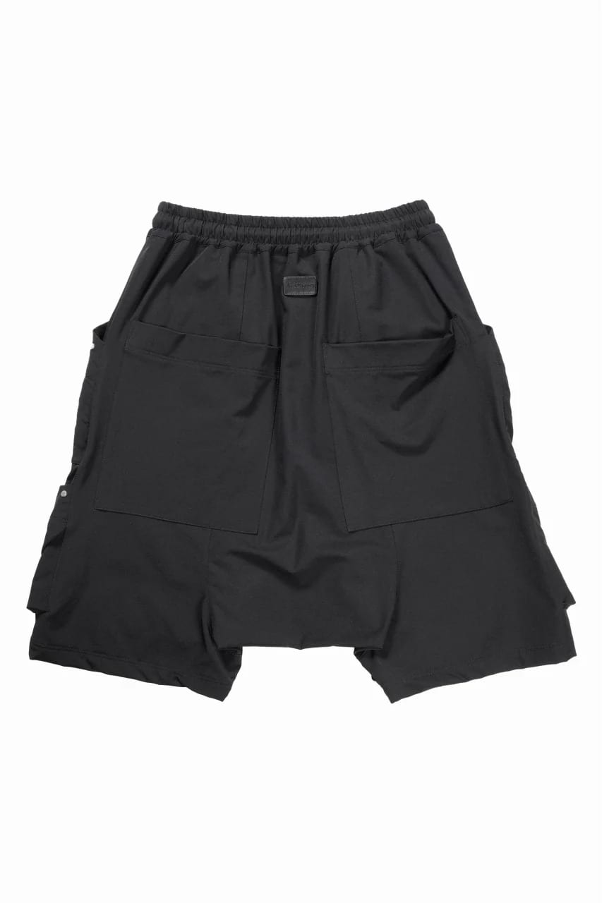 A.F ARTEFACT ビッグポケットショーツ エーエフアーティファクト AF.ARTEFACT (エーエフ アーティファクト) / CARGO SHORTS / BLACK / 1