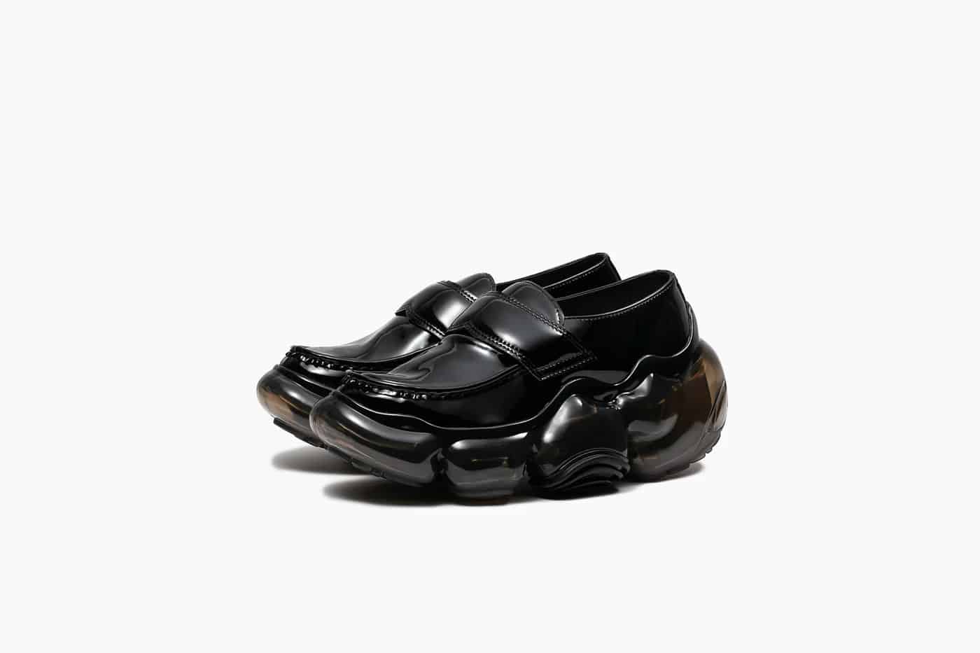 grounds (グラウンズ) / MOOPIE LOAFER / BLACK BLACK 36 (22cm)