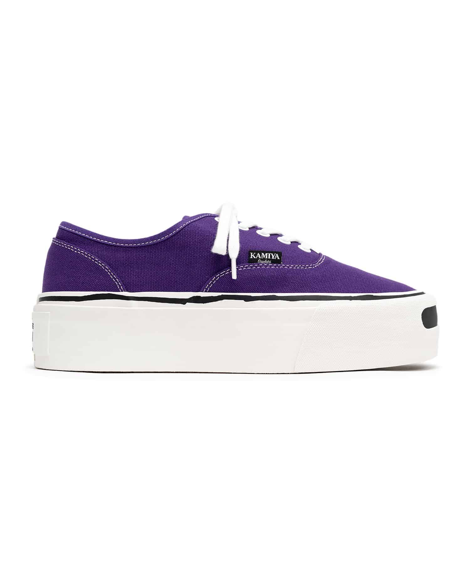 KAMIYA (カミヤ) / "Herc" Platform Sneaker / G15FW701 / PURPLE / 42	 PURPLE 42 (26.5cm)